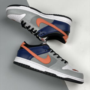 Nike Dunk Low EKIN White Neutral Grey-Orange Trance DC7454-100 For Sale