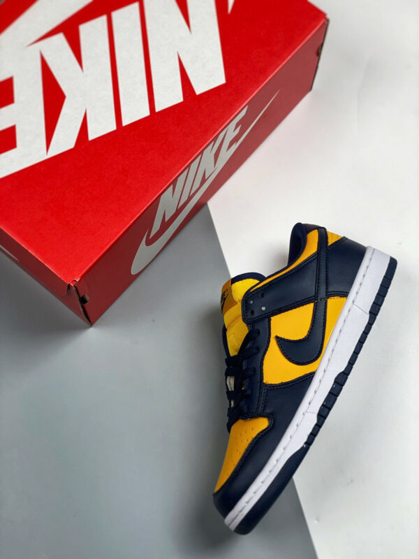 Nike Dunk Low Michigan Varsity Maize Midnight Navy-White For Sale