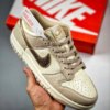 Nike Dunk Low Gold Swoosh White Tan-Gold DX5930-001 For Sale