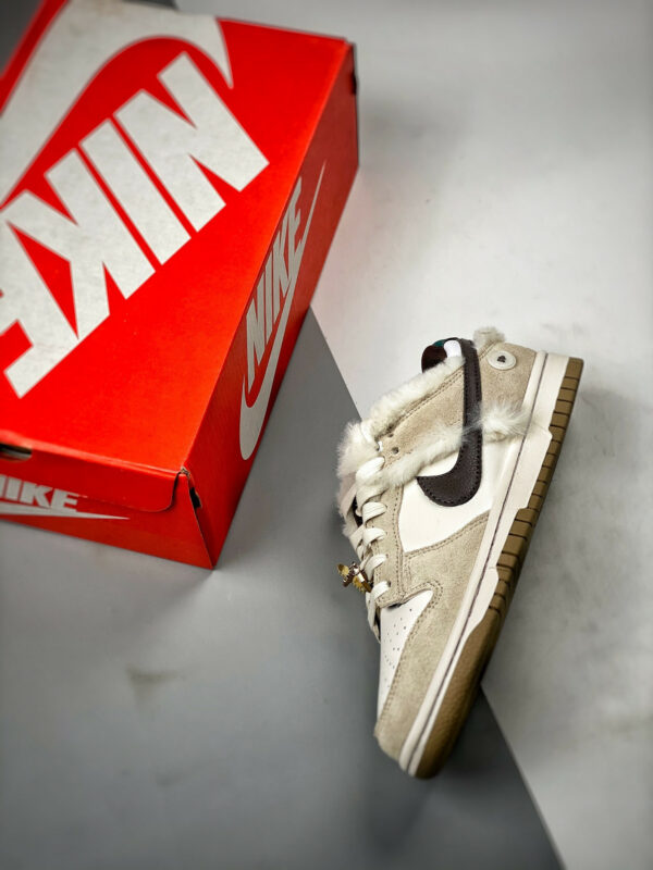 Nike Dunk Low Mink And Jewels White Grey-Brown FB1859-121 For Sale