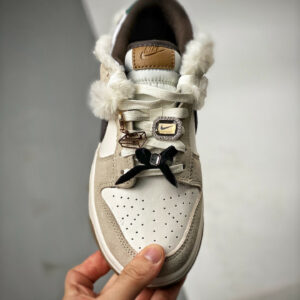 Nike Dunk Low Mink And Jewels White Grey-Brown FB1859-121 For Sale