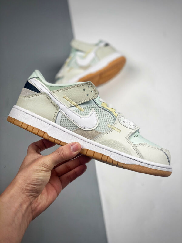 Nike Dunk Low Scrap Sail White-Seaglass-Seafoam For Sale