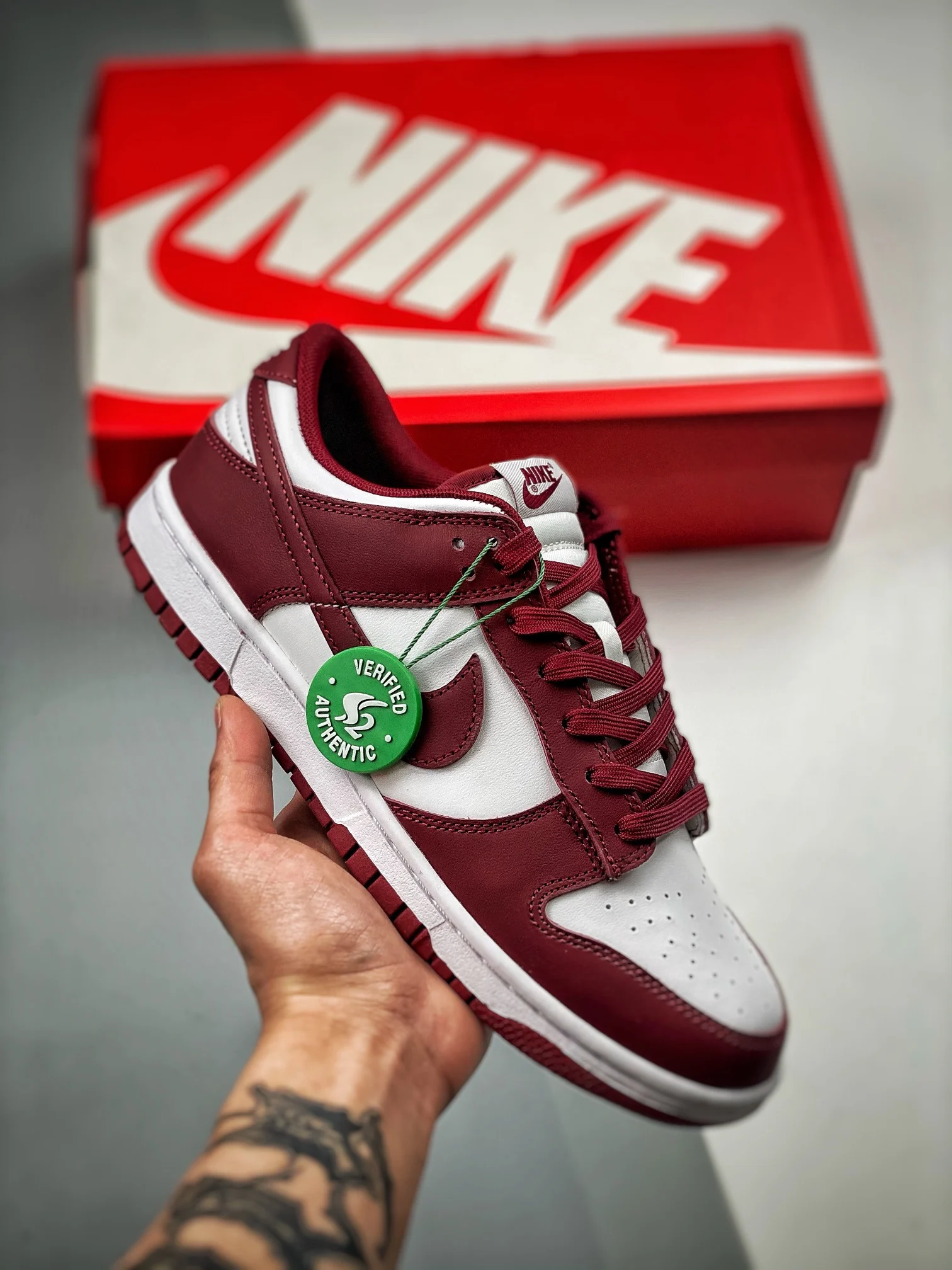 Nike Dunk Low Team Red White DD1391-601 For Sale