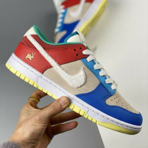 Nike Dunk Low Year of the Rabbit Cream Blue Orange FD4203-111 For Sale