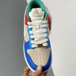 Nike Dunk Low Year of the Rabbit Cream Blue Orange FD4203-111 For Sale