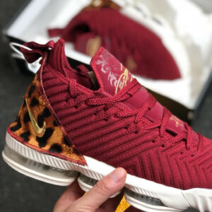 Nike LeBron 16 King Team Red Metallic Gold-Multi Color For Sale