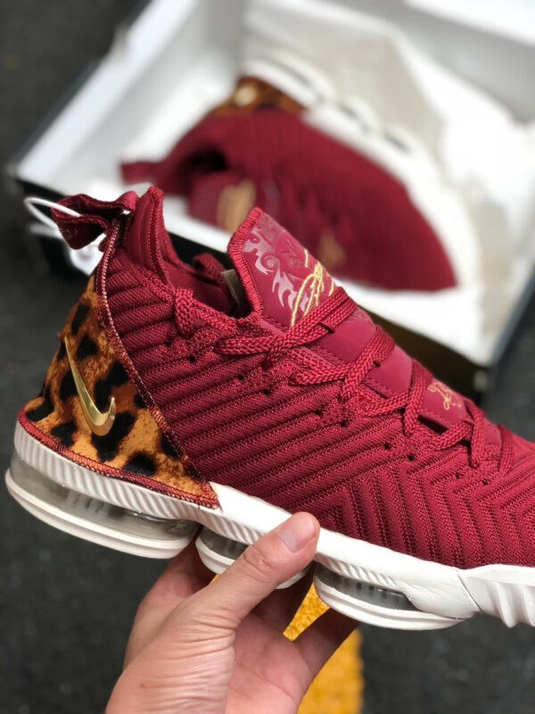 Nike LeBron 16 King Team Red Metallic Gold-Multi Color For Sale