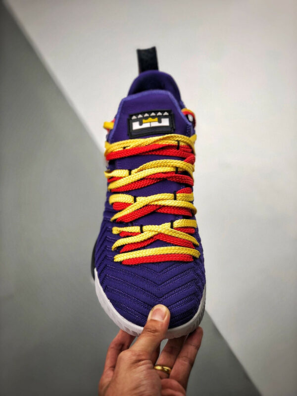 Nike LeBron 16 Martin Court Purple Tour Yellow CI1520-500 For Sale