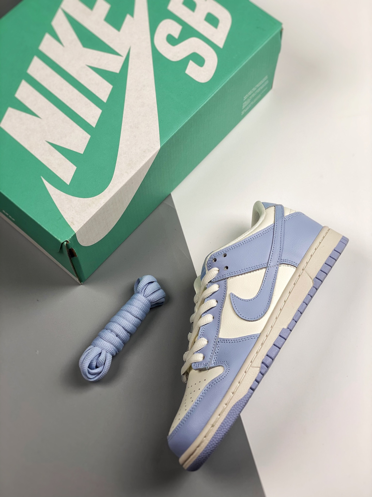 Nike SB Dunk Low Blue White For Sale