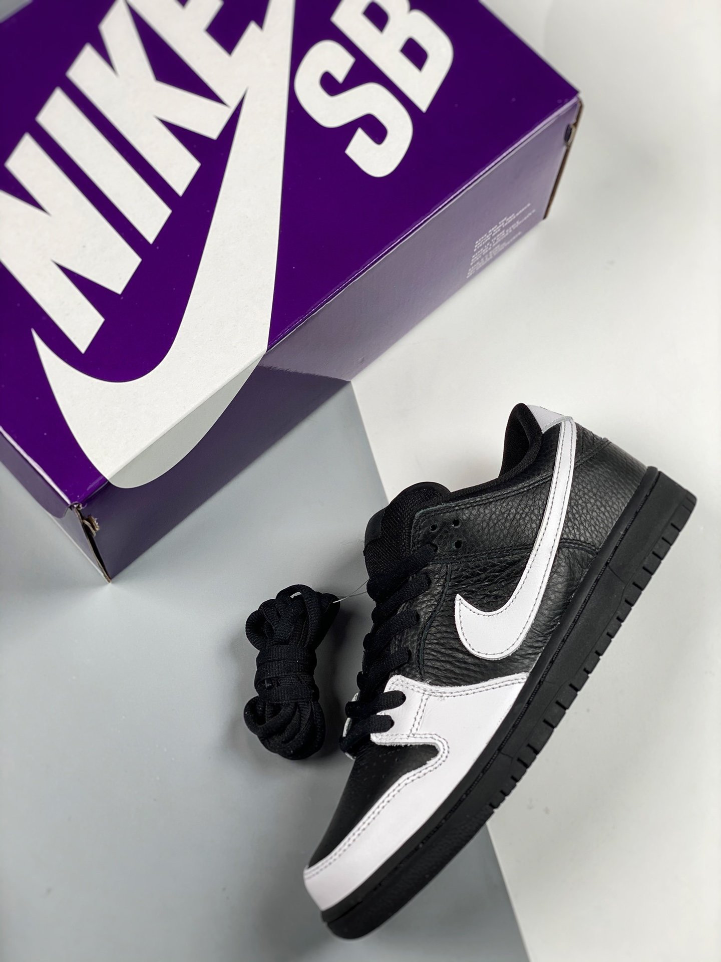 Nike SB Dunk Low PRM Yin Yang Black White-Black For Sale