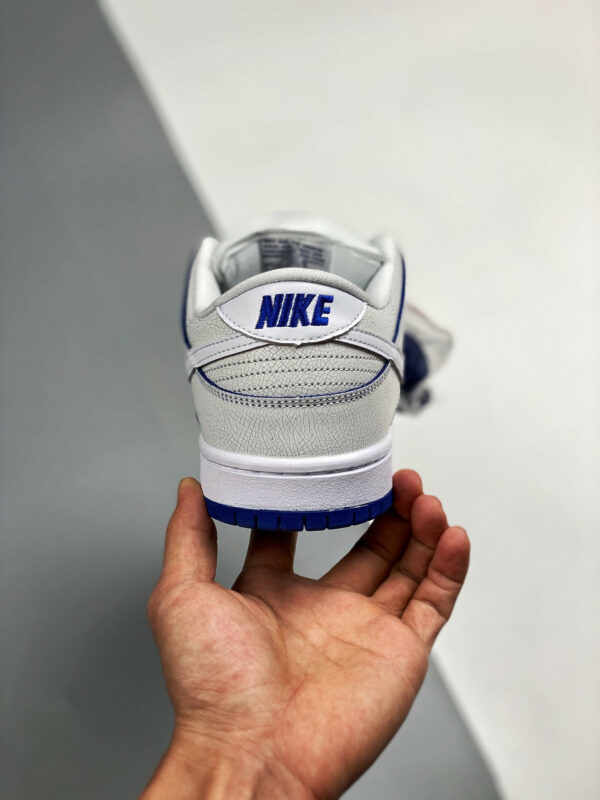 Nike SB Dunk Low Premium White Game Royal CJ6884-100 For Sale