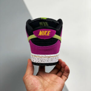 Nike SB Dunk Low Red Plum Black Taxi Citron For Sale