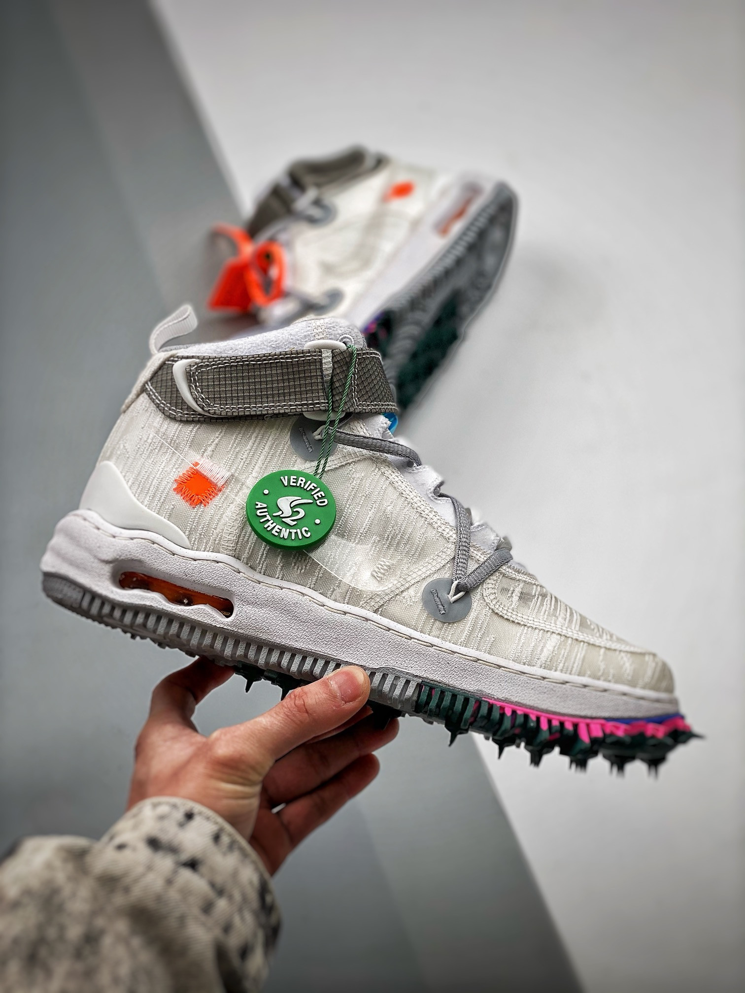 OFF-WHITE x Nike Air Force 1 Mid White DO6290-100 For Sale