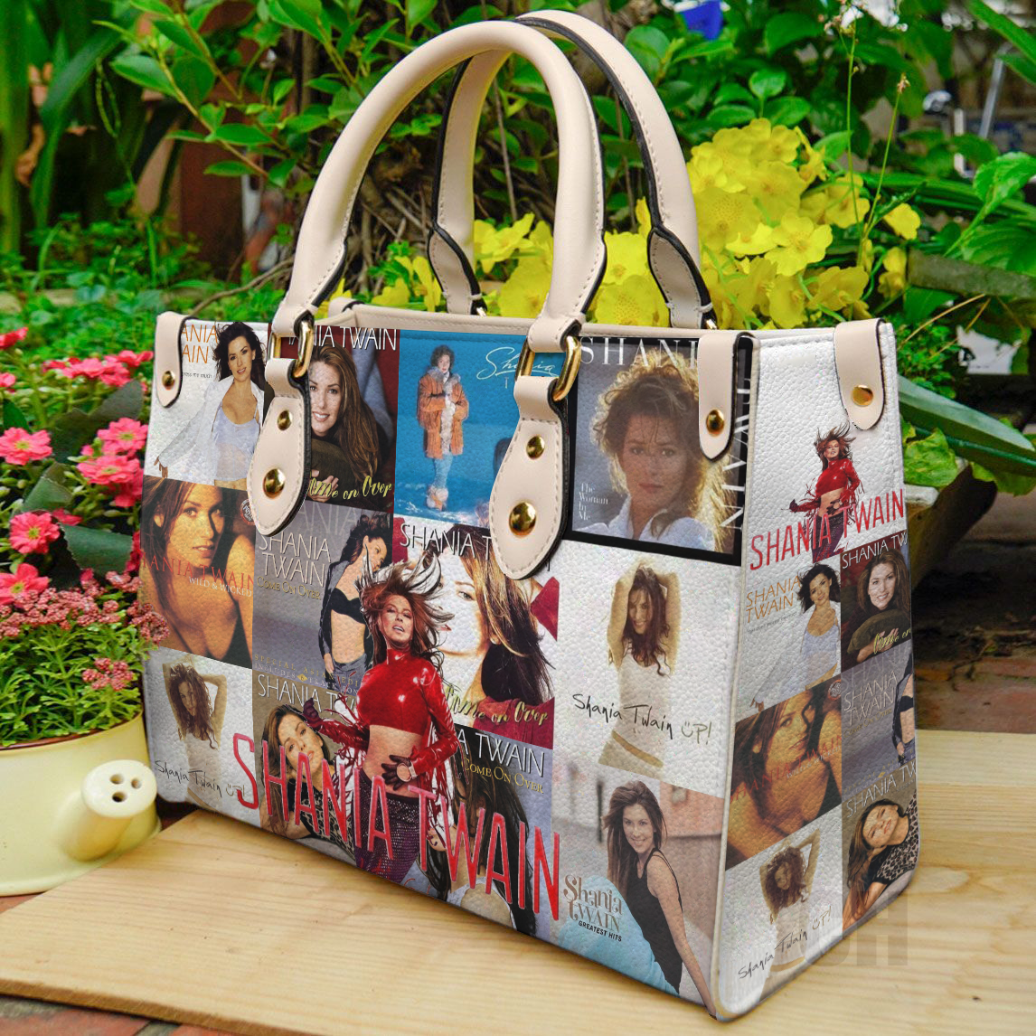 Shania Twain Women Leather Hand Bag