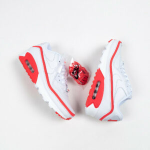 Undefeated x Nike Air Max 90 White Solar Red For Sale