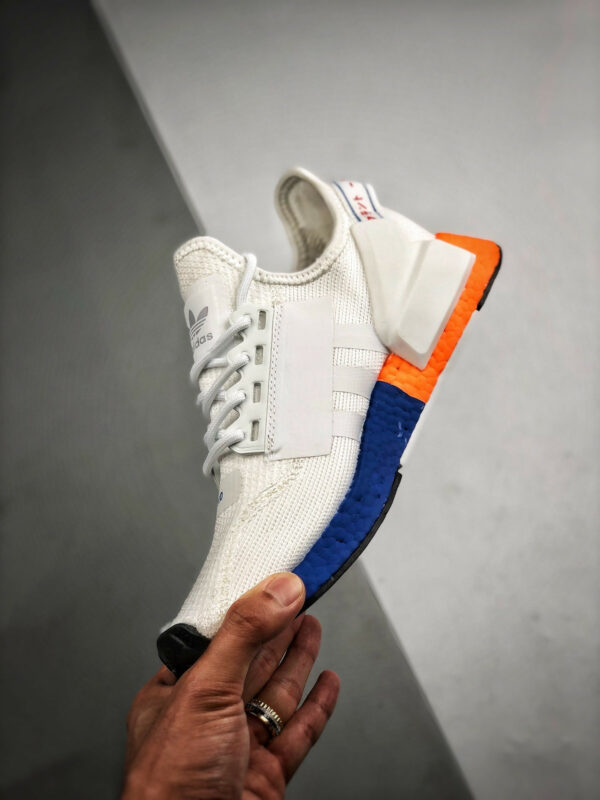 Adidas NMD R1 V2 White Glow Blue FX3949 For Sale