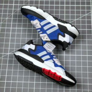 Adidas Nite Jogger Team Royal Blue Grey One Cloud White For Sale