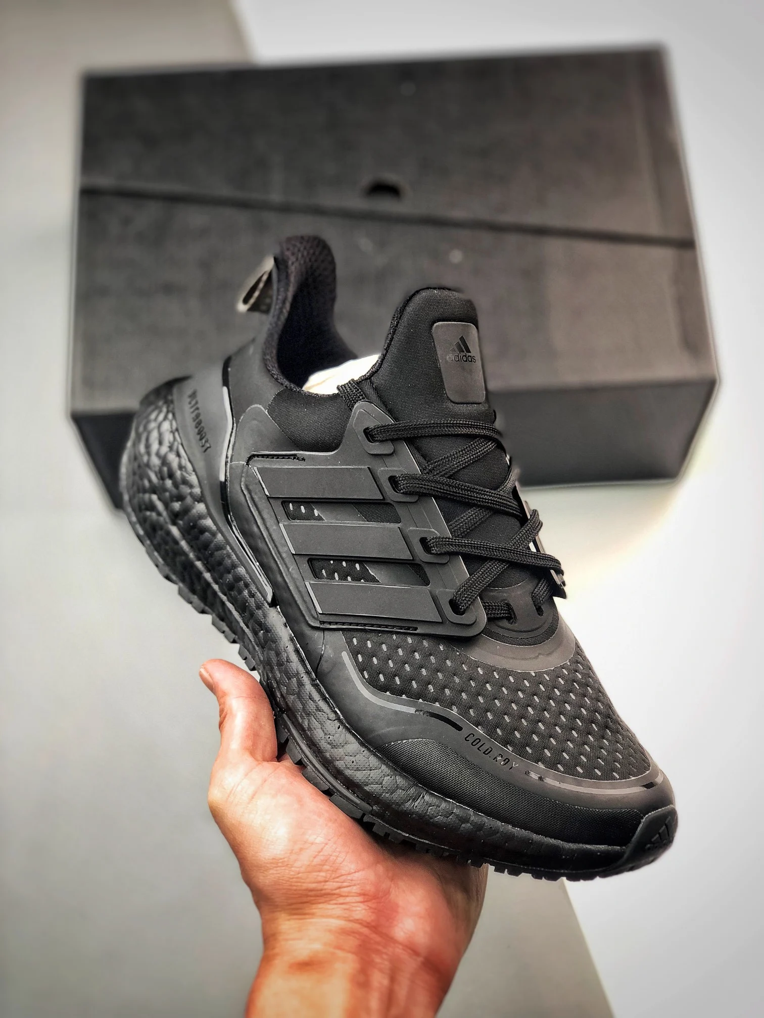 Adidas Ultra Boost 21 Cold.RDY Triple Black S23895 For Sale