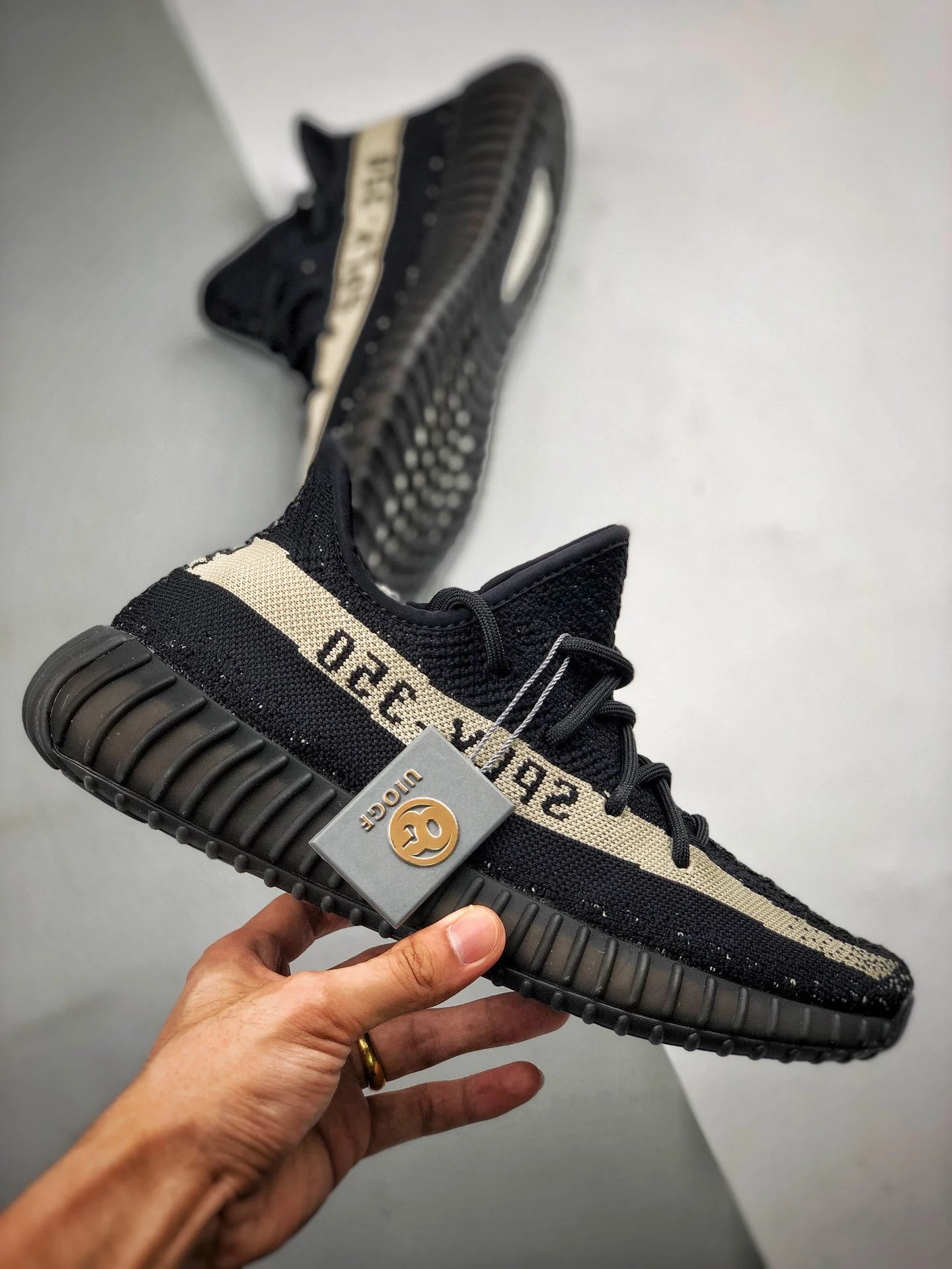 Adidas Yeezy Boost 350 V2 Black White BY1604 For Sale