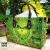 The Grinch Women Leather Hand Bag