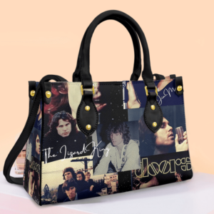 Jim Morrison Women Leather Hand Bag