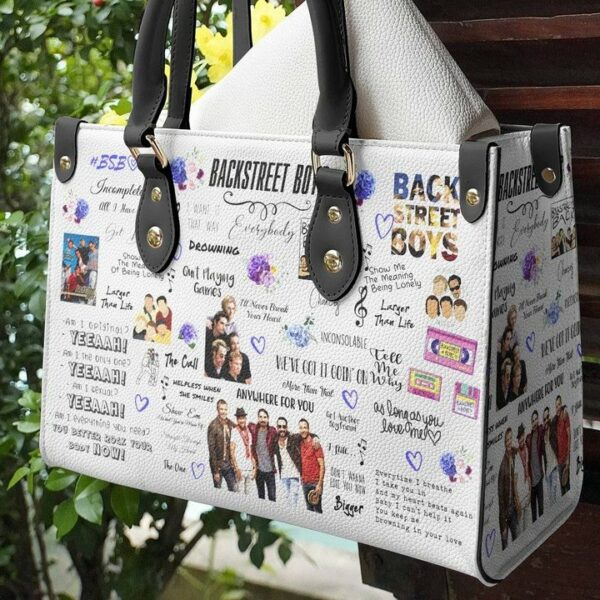 Backstreet Boys Lover Women Leather Hand Bag