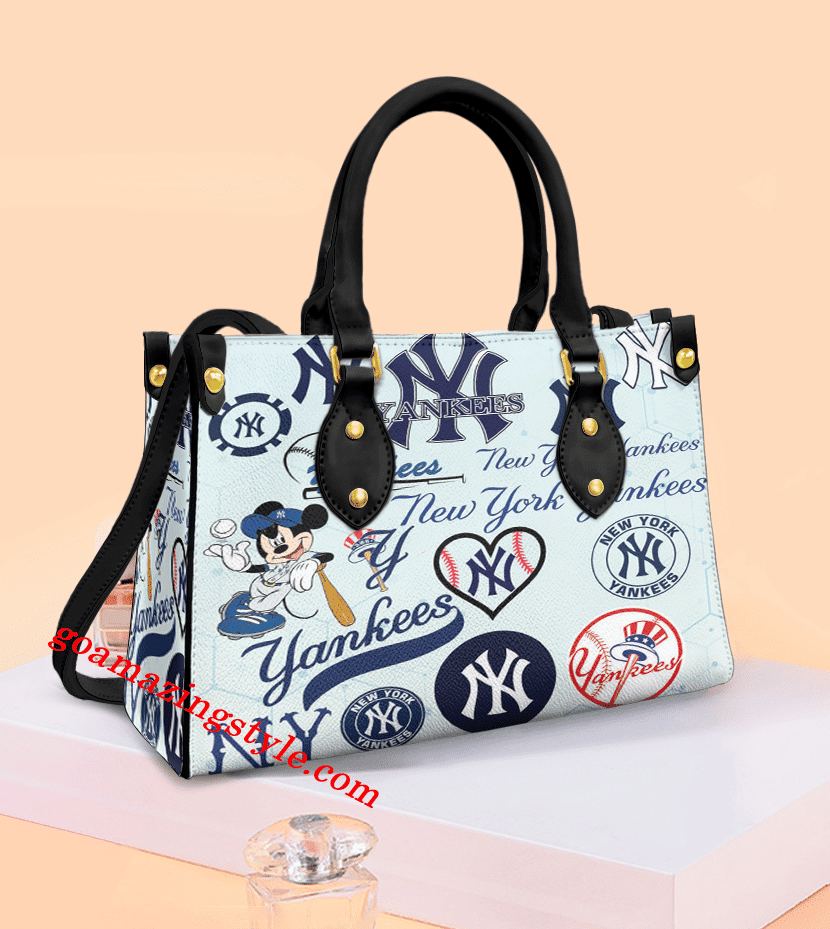 New York Yankees 01a Women Leather Hand Bag