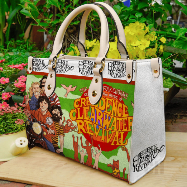 Creedence Clearwater Revival Women Leather Hand Bag