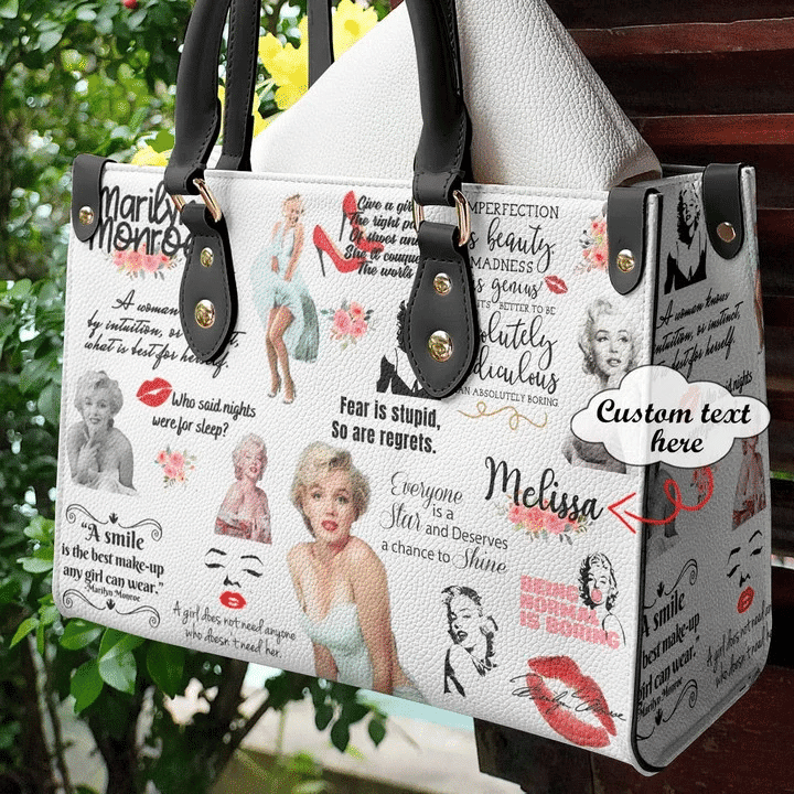 Marilyn Monroe 3 Women Leather Hand Bag