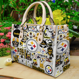 Pittsburgh Steelers lover Women Leather Hand Bag