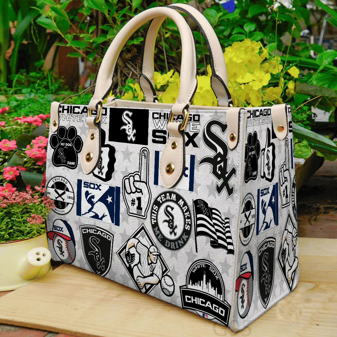 Chicago White Sox 01 Women Leather Hand Bag