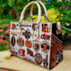 Cincinnati Bengals Women Leather Hand Bag