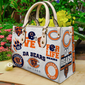 Chicago Bears 2 Women Leather Hand Bag