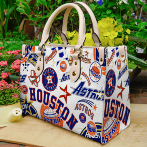 Houston Astros Women Leather Hand Bag