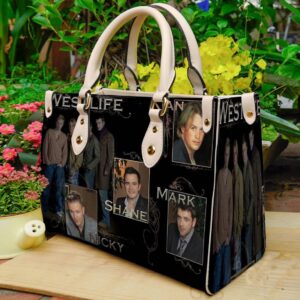 Westlife Band Lover 1g Women Leather Hand Bag