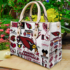 Arizona Cardinals Women Leather Hand Bag