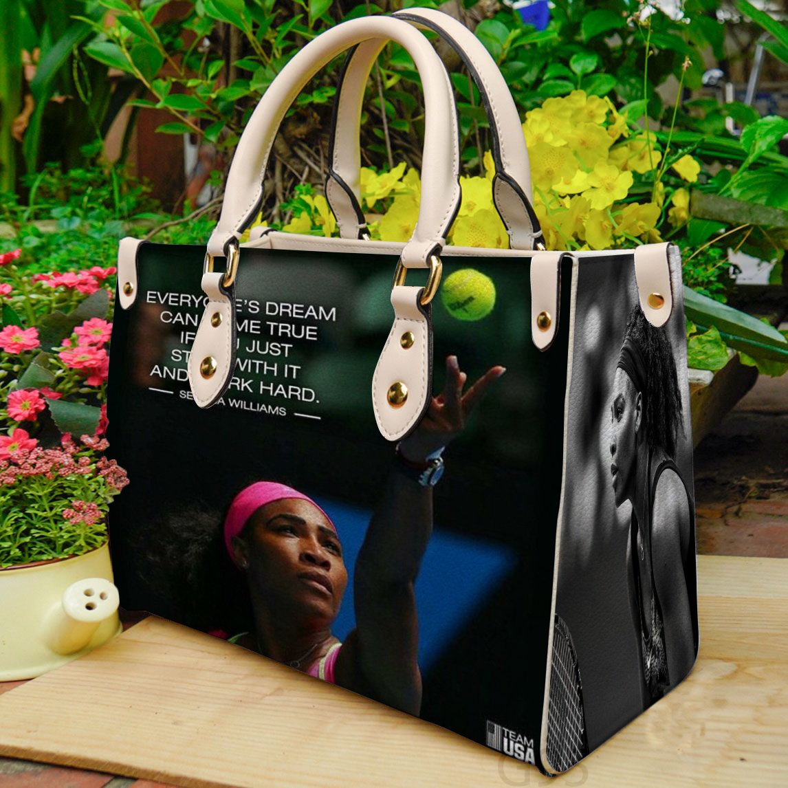 Serena Williams 1 Women Leather Hand Bag