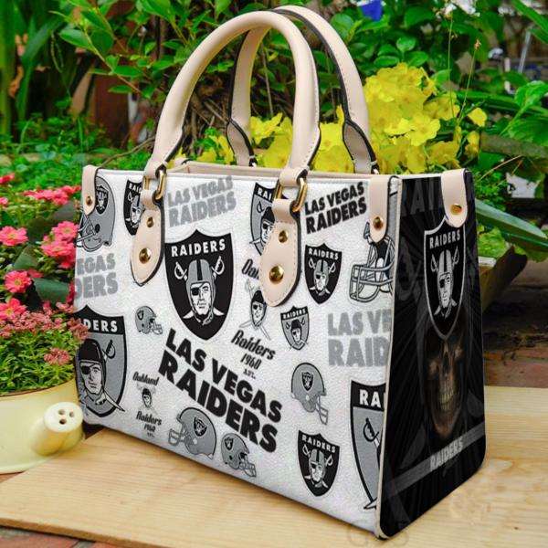 Las Vegas Raiders Love Women Leather Hand Bag