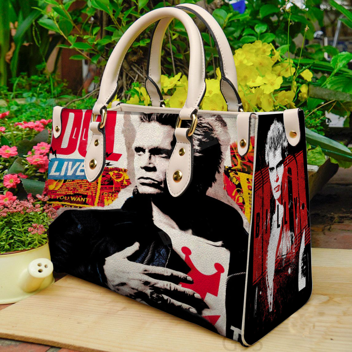 Billy Idol 1 Women Leather Hand Bag