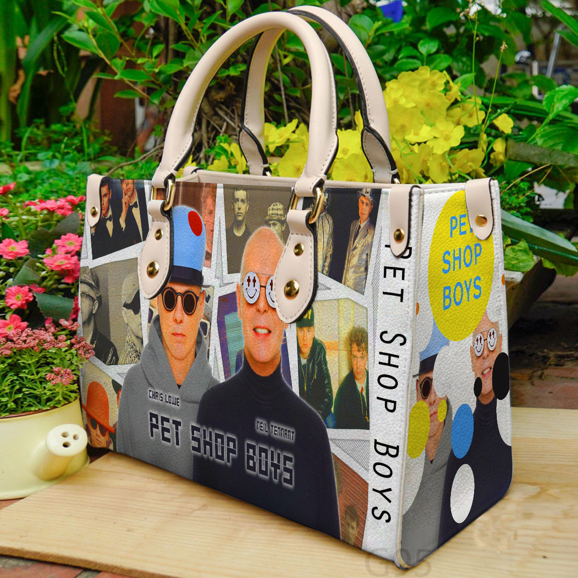 Pet Shop Boys g1 Women Leather Hand Bag