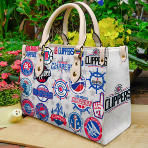 Los Angeles Clippers Women Leather Hand Bag