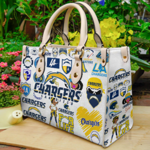Los Angeles Chargers Women Leather Hand Bag