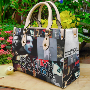 Marilyn Manson Women Leather Hand Bag