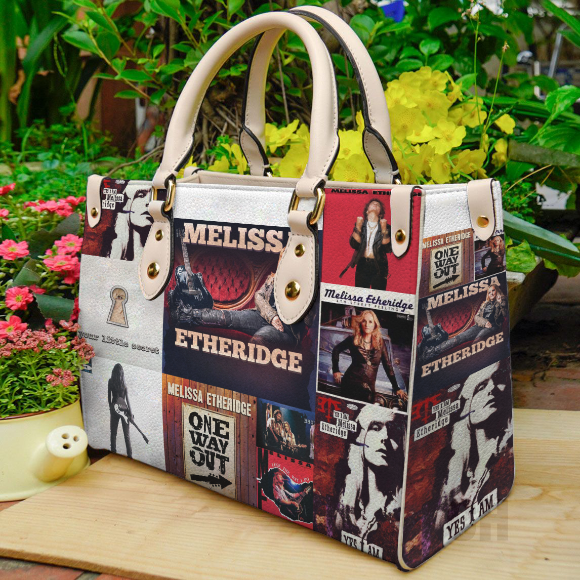 Melissa Etheridge Women Leather Hand Bag