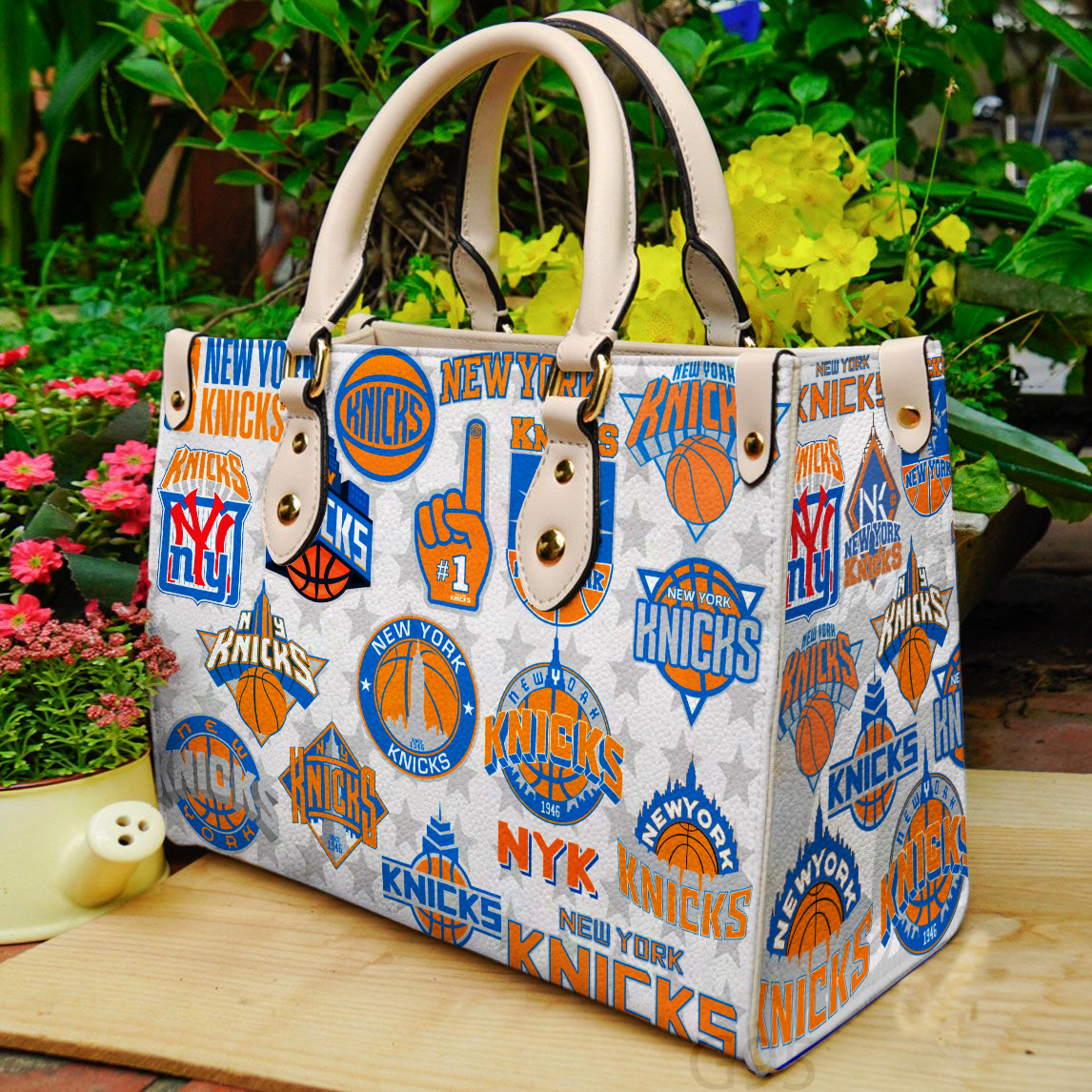 New York Knicks Women Leather Hand Bag