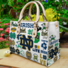 Notre Dame Fighting Irish Women Leather Hand Bag