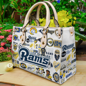 Los Angeles Rams Lover Women Leather Hand Bag