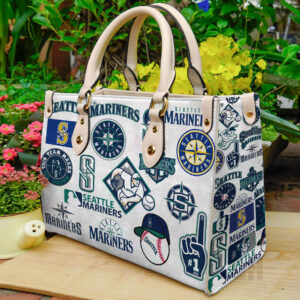 Seattle Mariners Women Leather Hand Bag