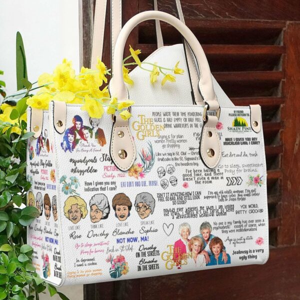 The Golden Girls show Women Leather Hand Bag