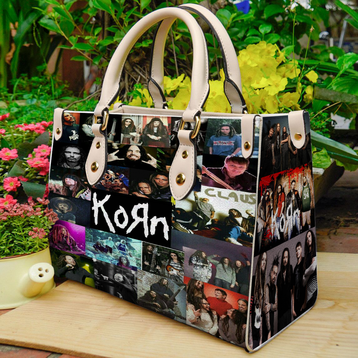 Korn Lover Women Leather Hand Bag